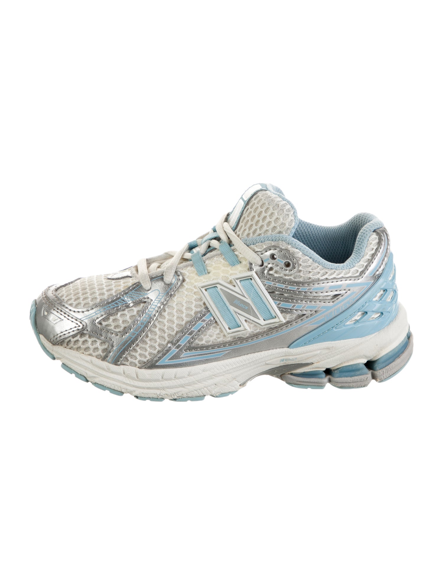 New Balance Boys' 1906R Little Kid Wide 'Silver Metallic Chrome Blue'