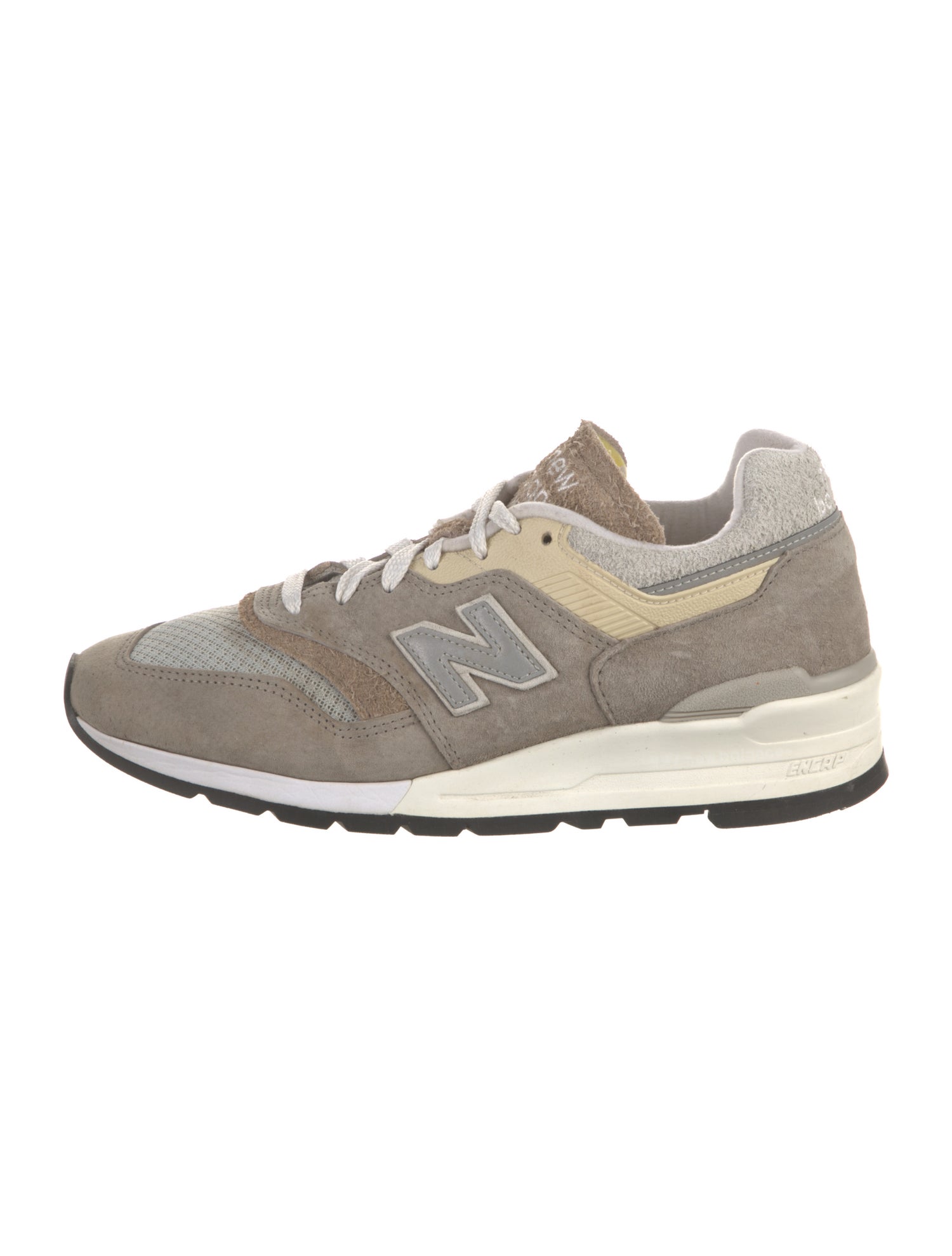 New Balance Suede Embroidered Accent Athletic Sneakers