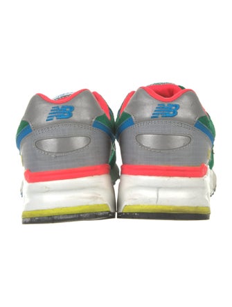 New Balance Mesh Printed Athletic Sneakers