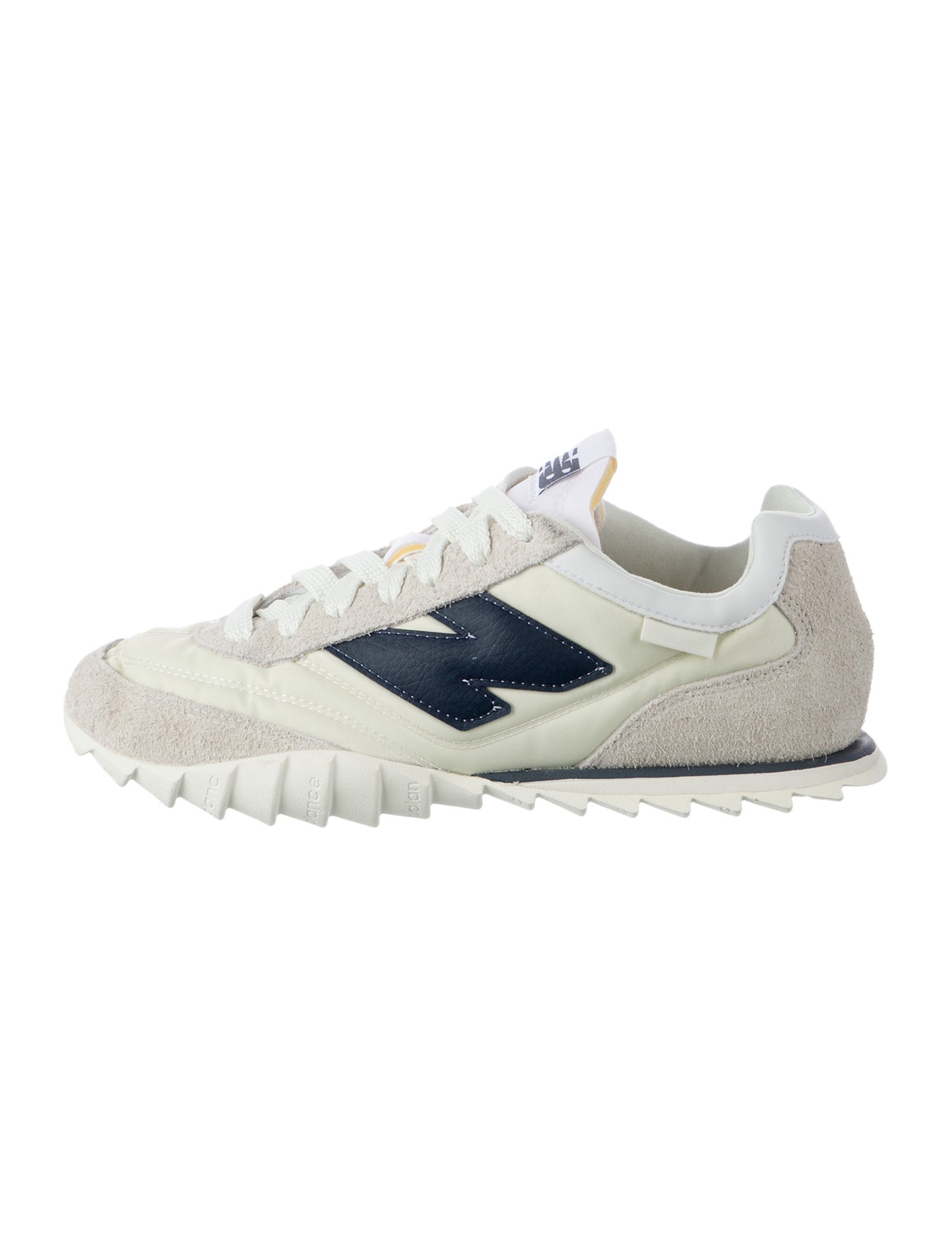 New Balance Nylon Leather Trim Embellishment Sneakers