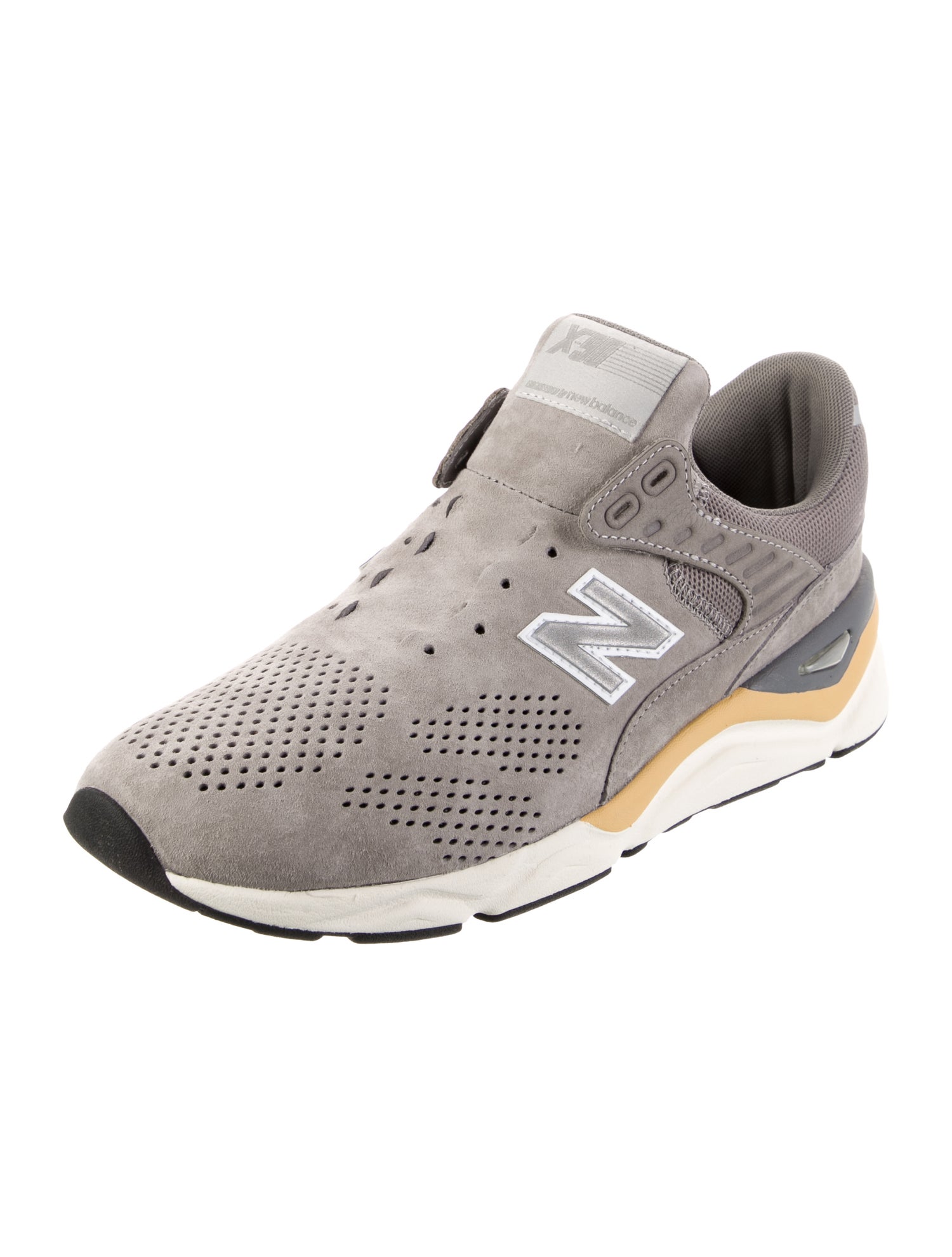 New Balance Suede Graphic Print Athletic Sneakers