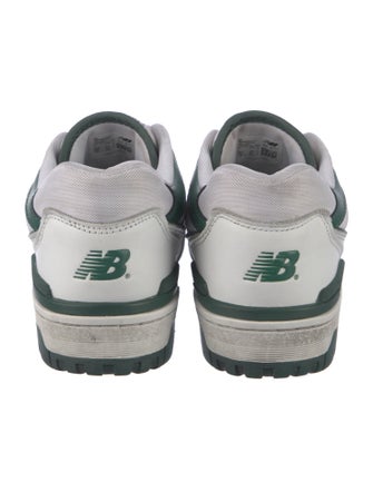 New Balance Leather Colorblock Pattern Athletic Sneakers