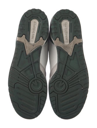 New Balance Leather Colorblock Pattern Athletic Sneakers