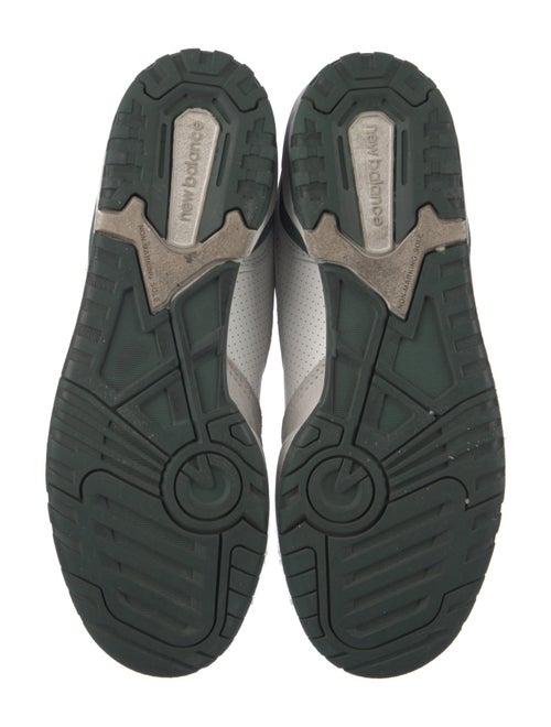 New Balance Leather Colorblock Pattern Athletic Sneakers