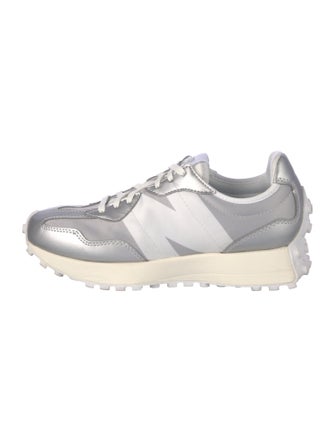 New Balance Leather Colorblock Pattern Sneakers