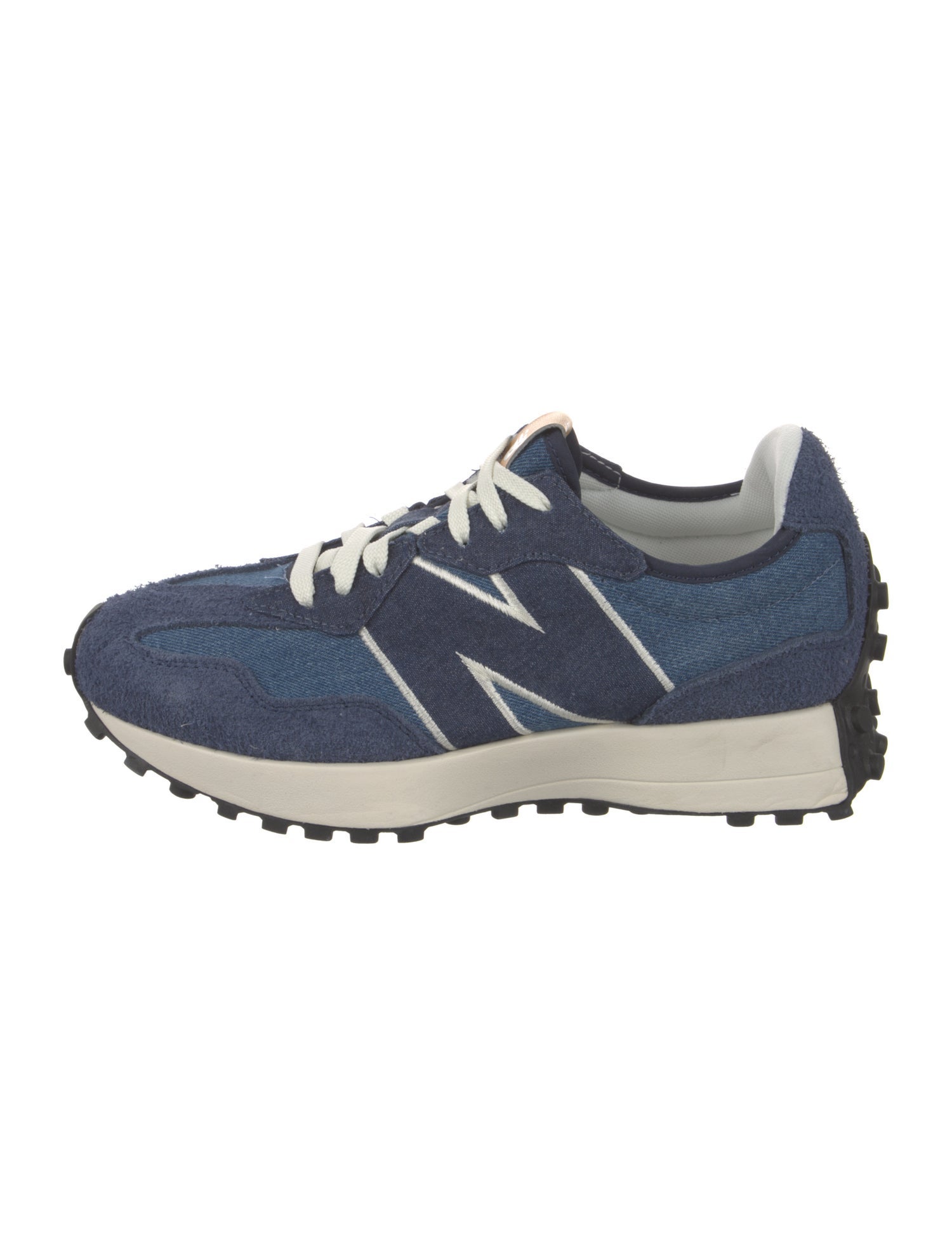 New Balance Suede Printed Athletic Sneakers