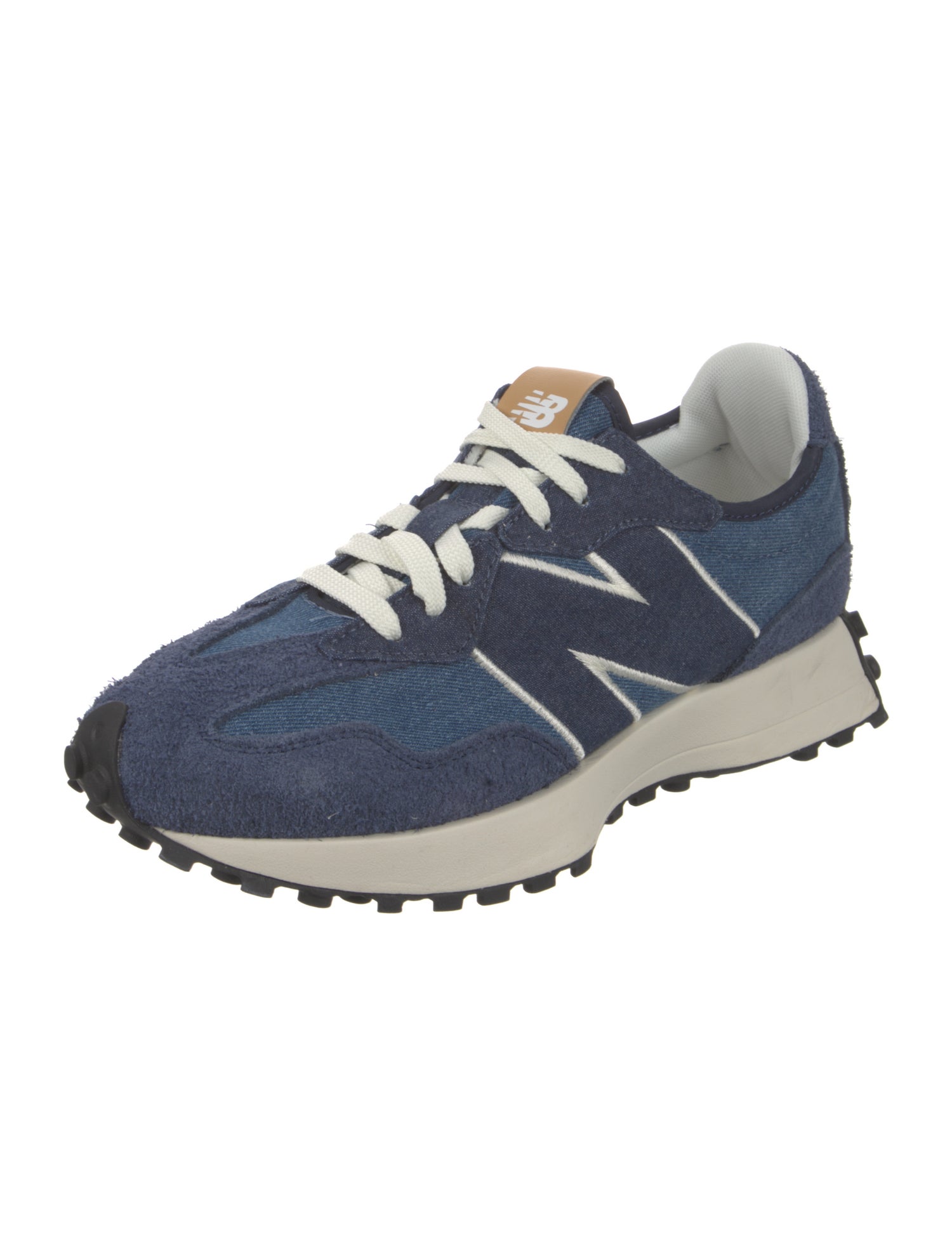 New Balance Suede Printed Athletic Sneakers