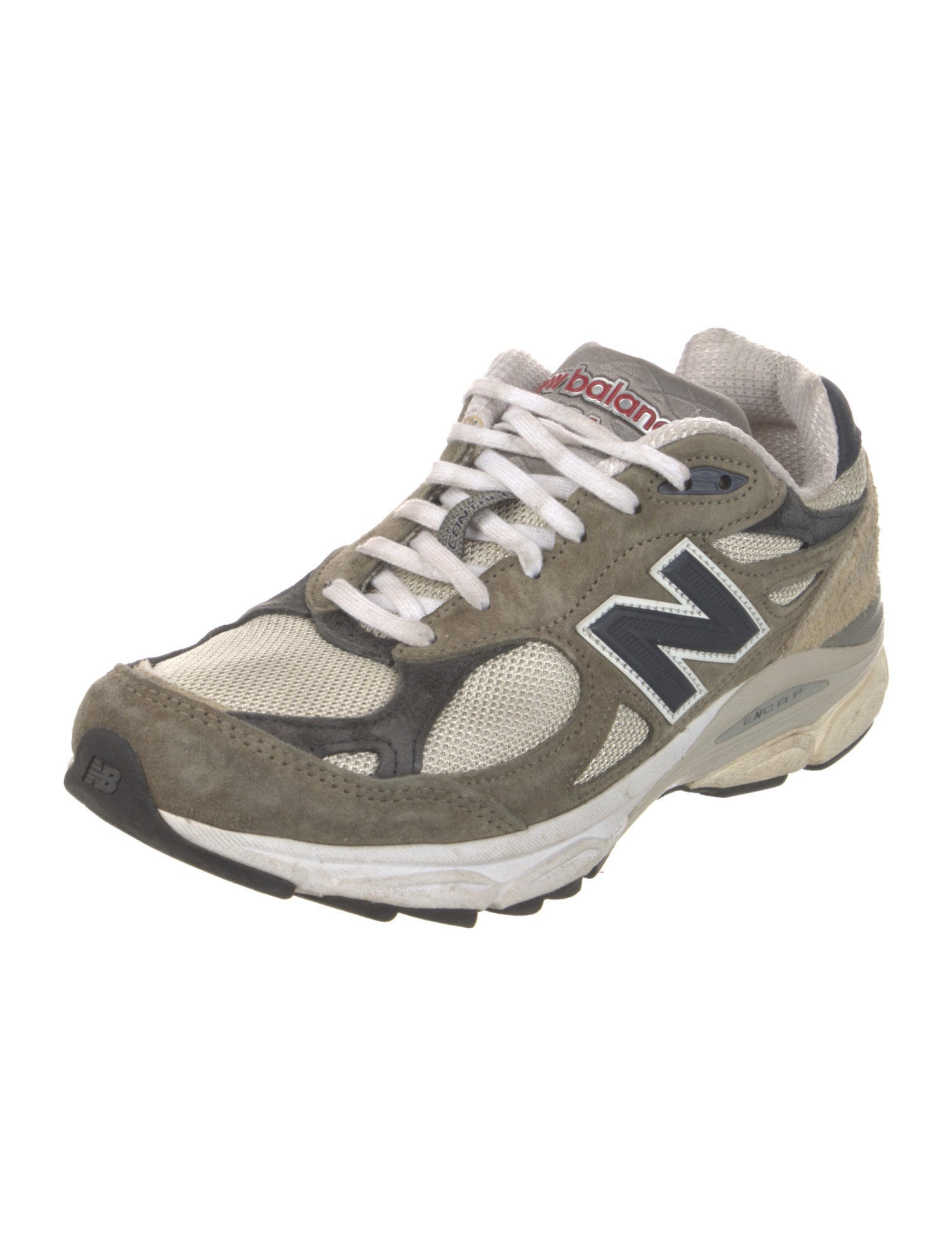 New Balance Colorblock Pattern Athletic Sneakers