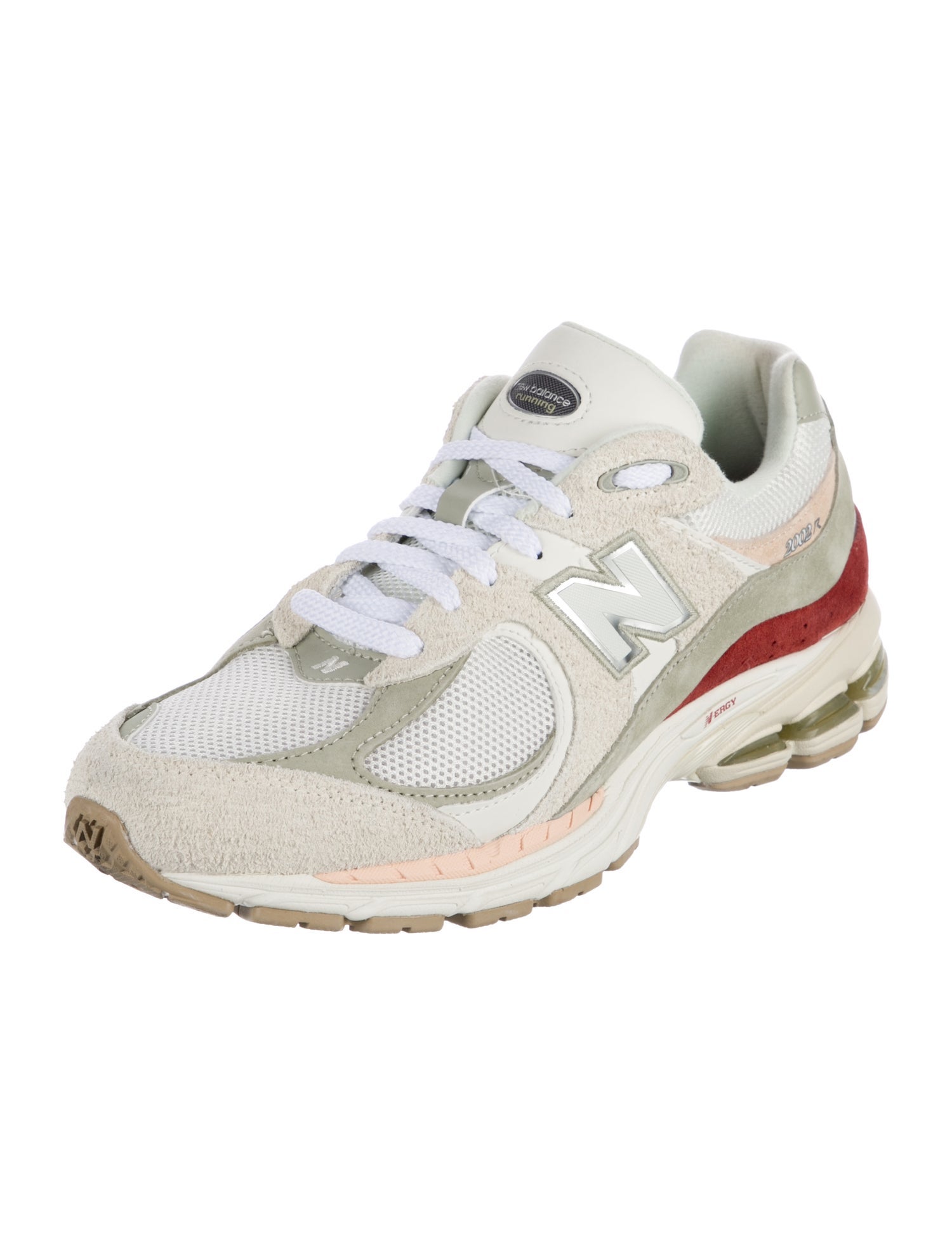 New Balance Suede Mesh Accents Athletic Sneakers
