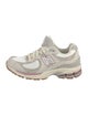 New Balance Suede Colorblock Pattern Athletic Sneakers