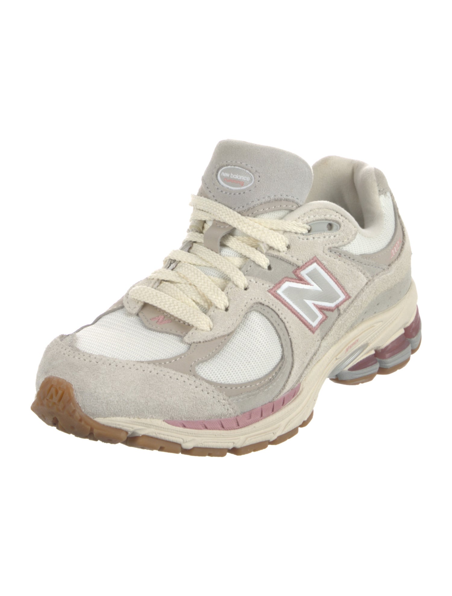 New Balance Suede Colorblock Pattern Athletic Sneakers