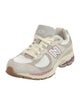 New Balance Suede Colorblock Pattern Athletic Sneakers