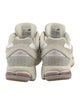 New Balance Suede Colorblock Pattern Athletic Sneakers