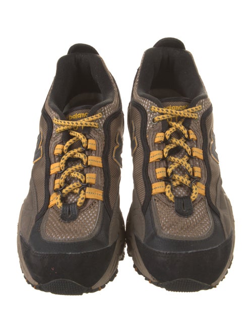 New Balance Printed Leather Trim Embellishment Athletic Sneakers