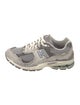 New Balance Suede Colorblock Pattern Athletic Sneakers