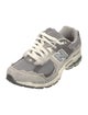 New Balance Suede Colorblock Pattern Athletic Sneakers
