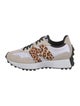 New Balance Mesh Animal Print Athletic Sneakers