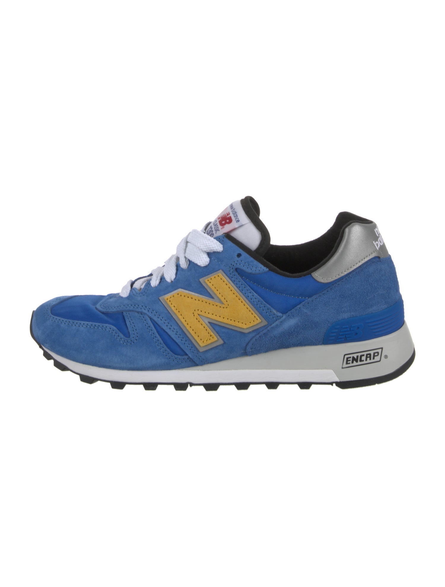 New Balance Suede Printed Athletic Sneakers