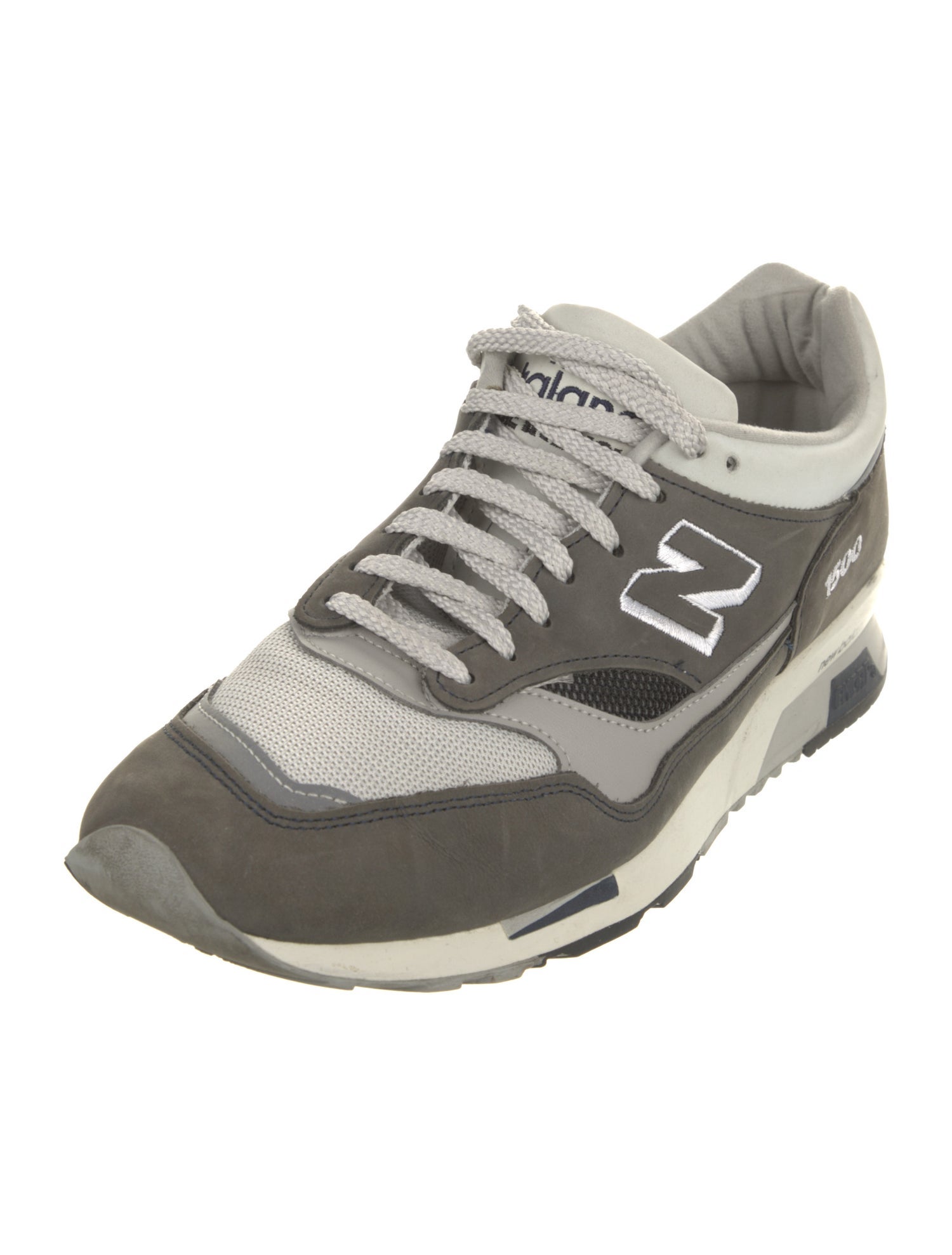 New Balance Suede Colorblock Pattern Sneakers