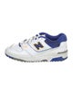 New Balance Leather Colorblock Pattern Athletic Sneakers