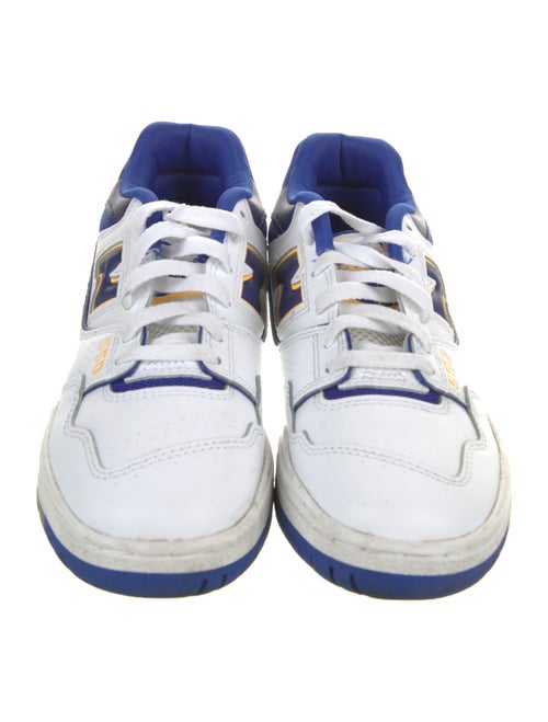 New Balance Leather Colorblock Pattern Athletic Sneakers