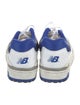 New Balance Leather Colorblock Pattern Athletic Sneakers
