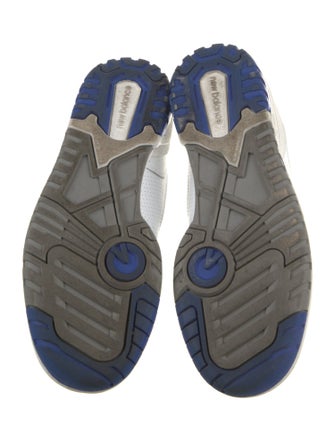 New Balance Leather Colorblock Pattern Athletic Sneakers