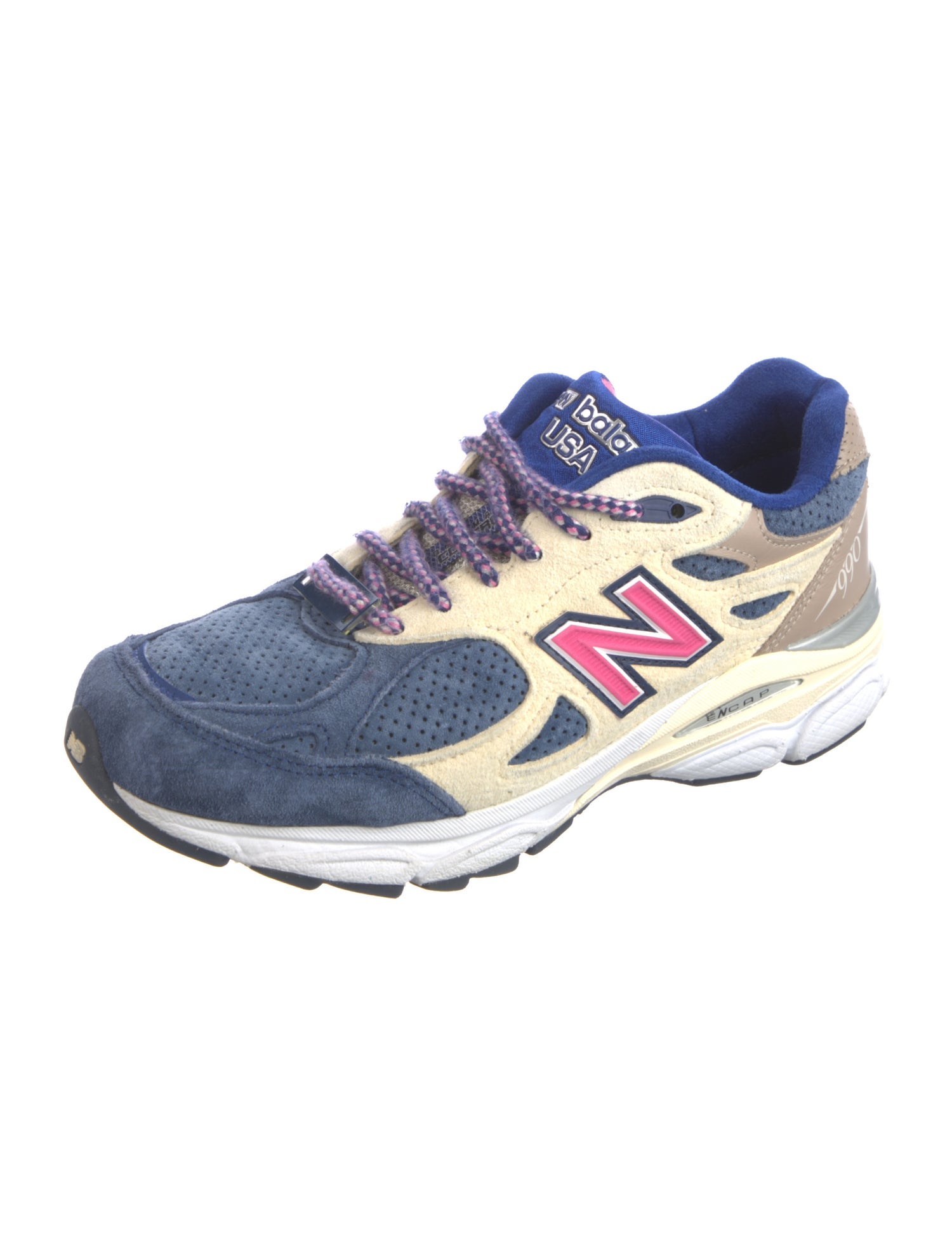 New Balance Suede Printed Sneakers