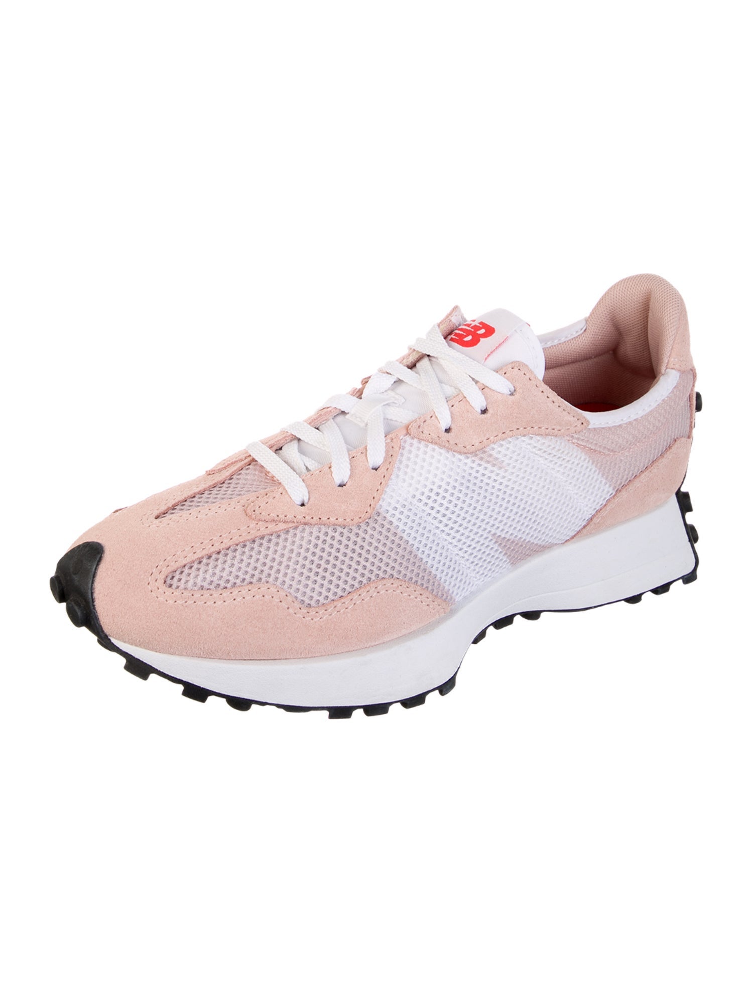 New Balance Mesh Colorblock Pattern Athletic Sneakers