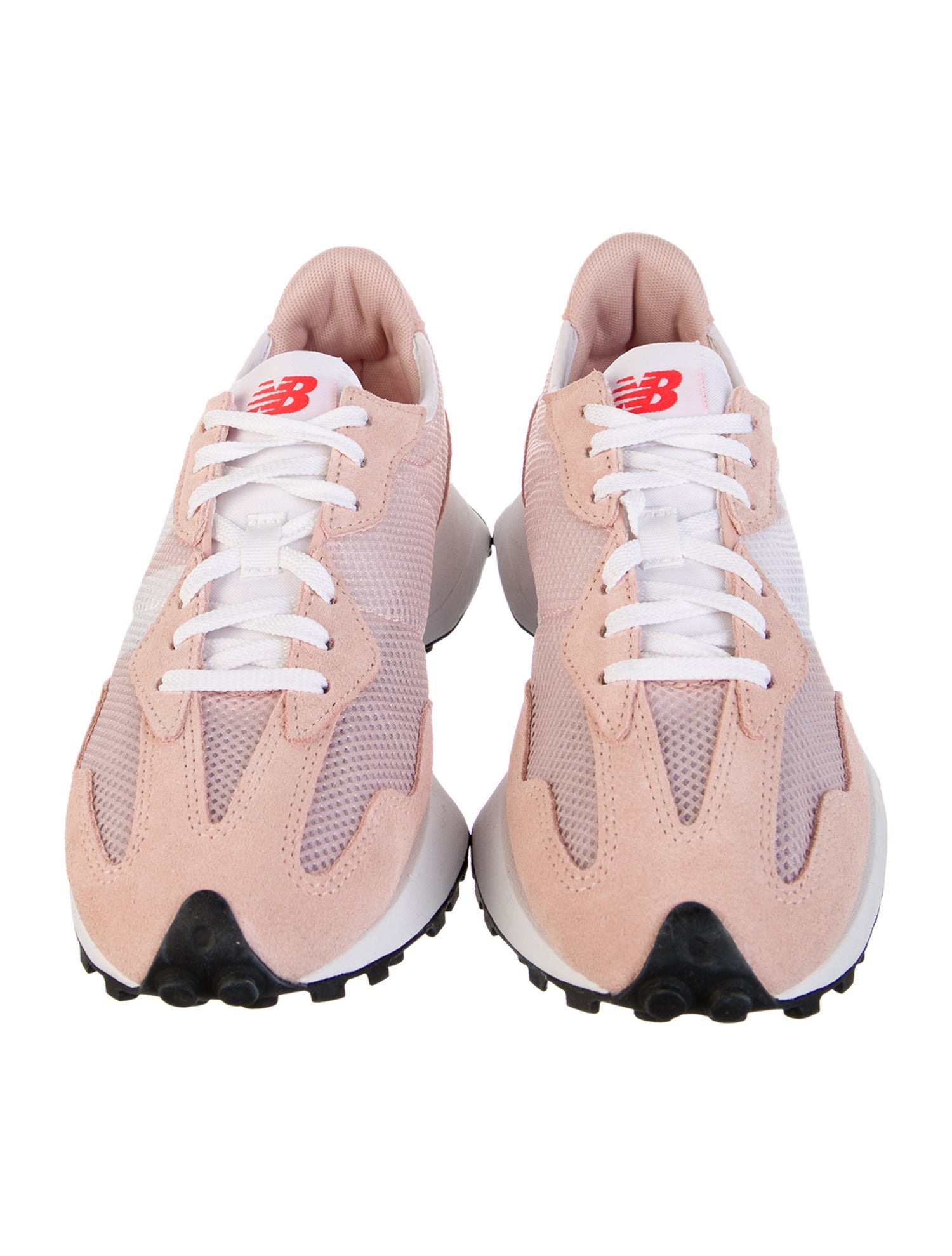 New Balance Mesh Colorblock Pattern Athletic Sneakers