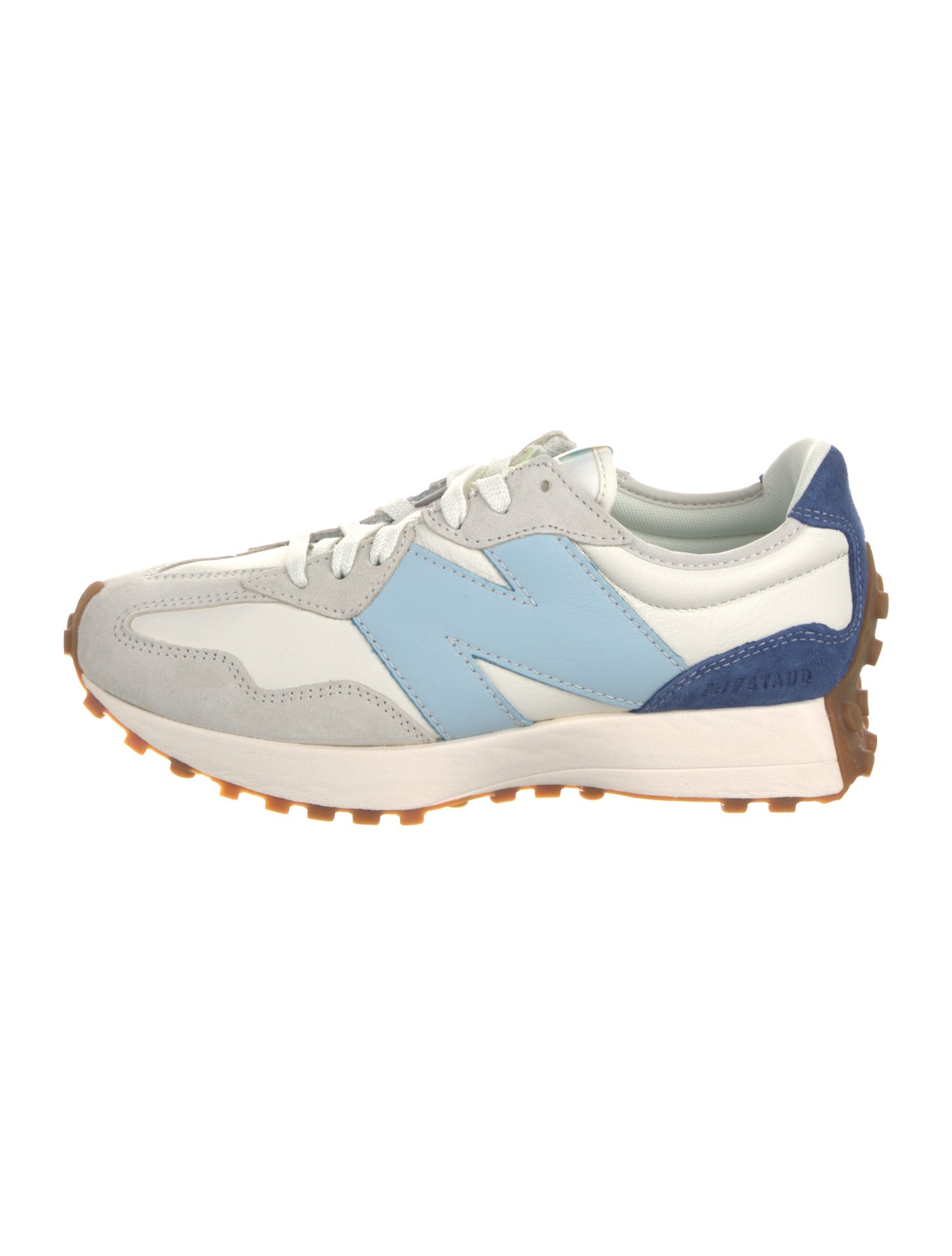 New Balance Leather Colorblock Pattern Sneakers