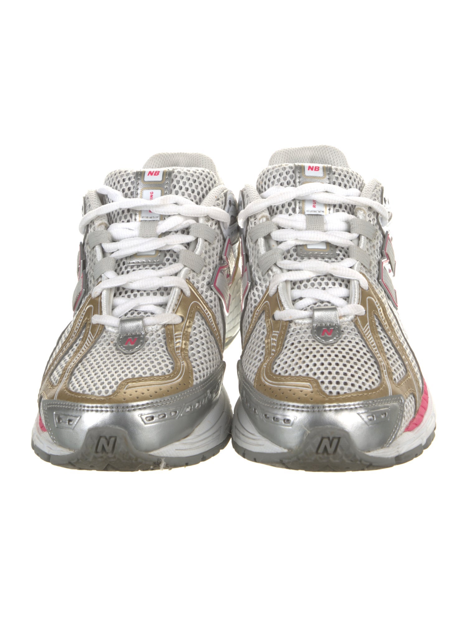 New Balance Mesh Mesh Accents Athletic Sneakers