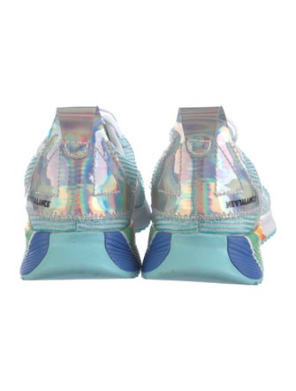 New Balance Mesh Colorblock Pattern Athletic Sneakers