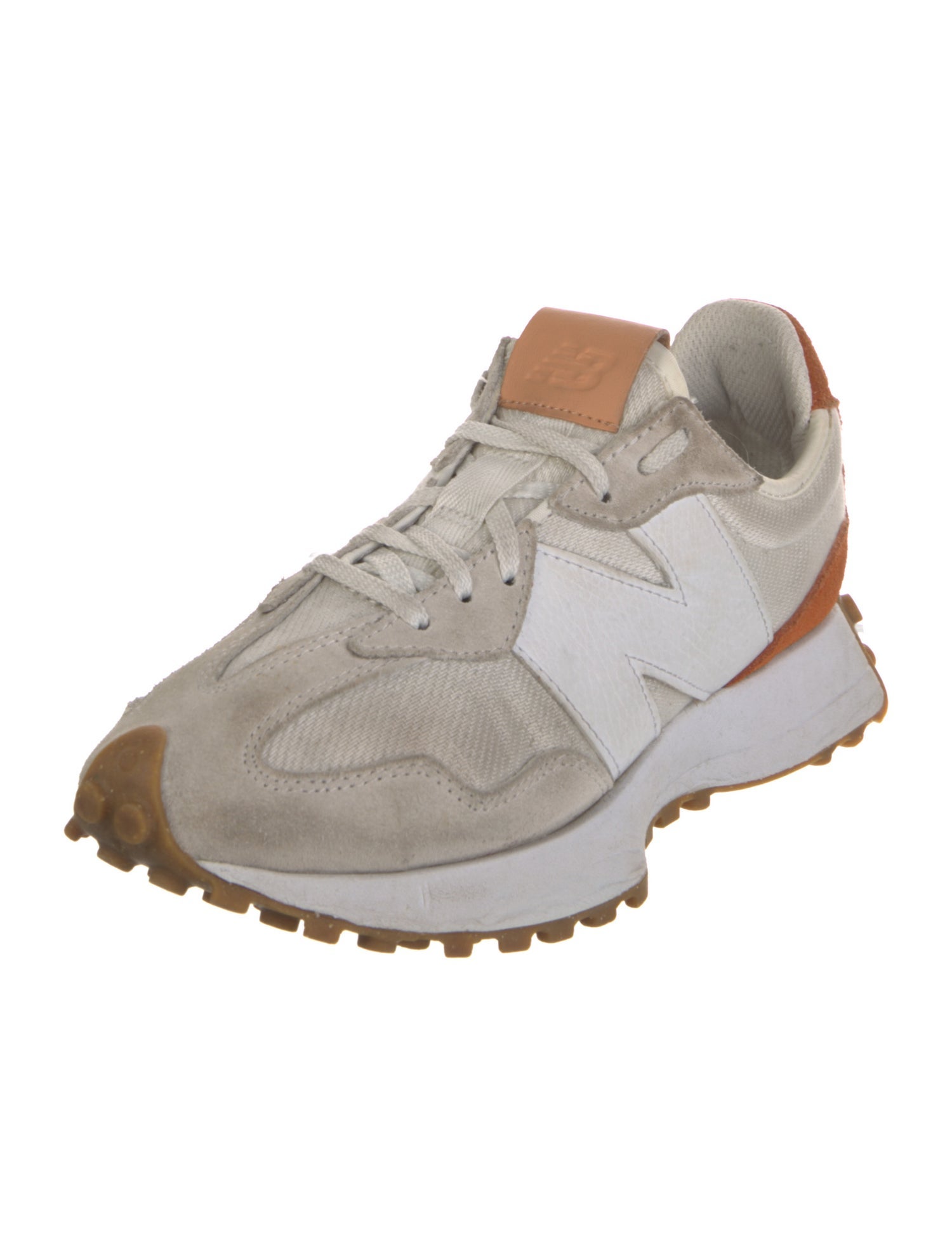 New Balance Canvas Colorblock Pattern Athletic Sneakers