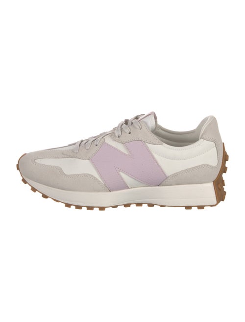 New Balance Leather Colorblock Pattern Athletic Sneakers
