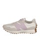 New Balance Leather Colorblock Pattern Athletic Sneakers
