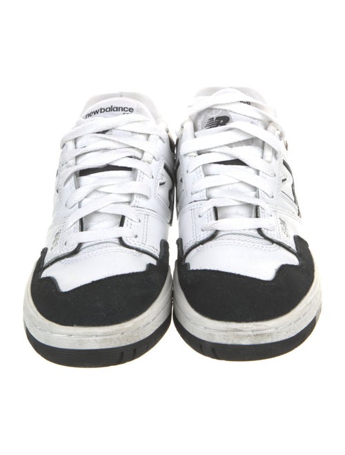 New Balance Leather Colorblock Pattern Athletic Sneakers