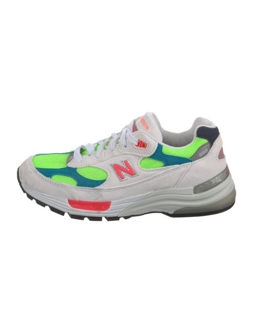 New Balance Suede Printed Athletic Sneakers