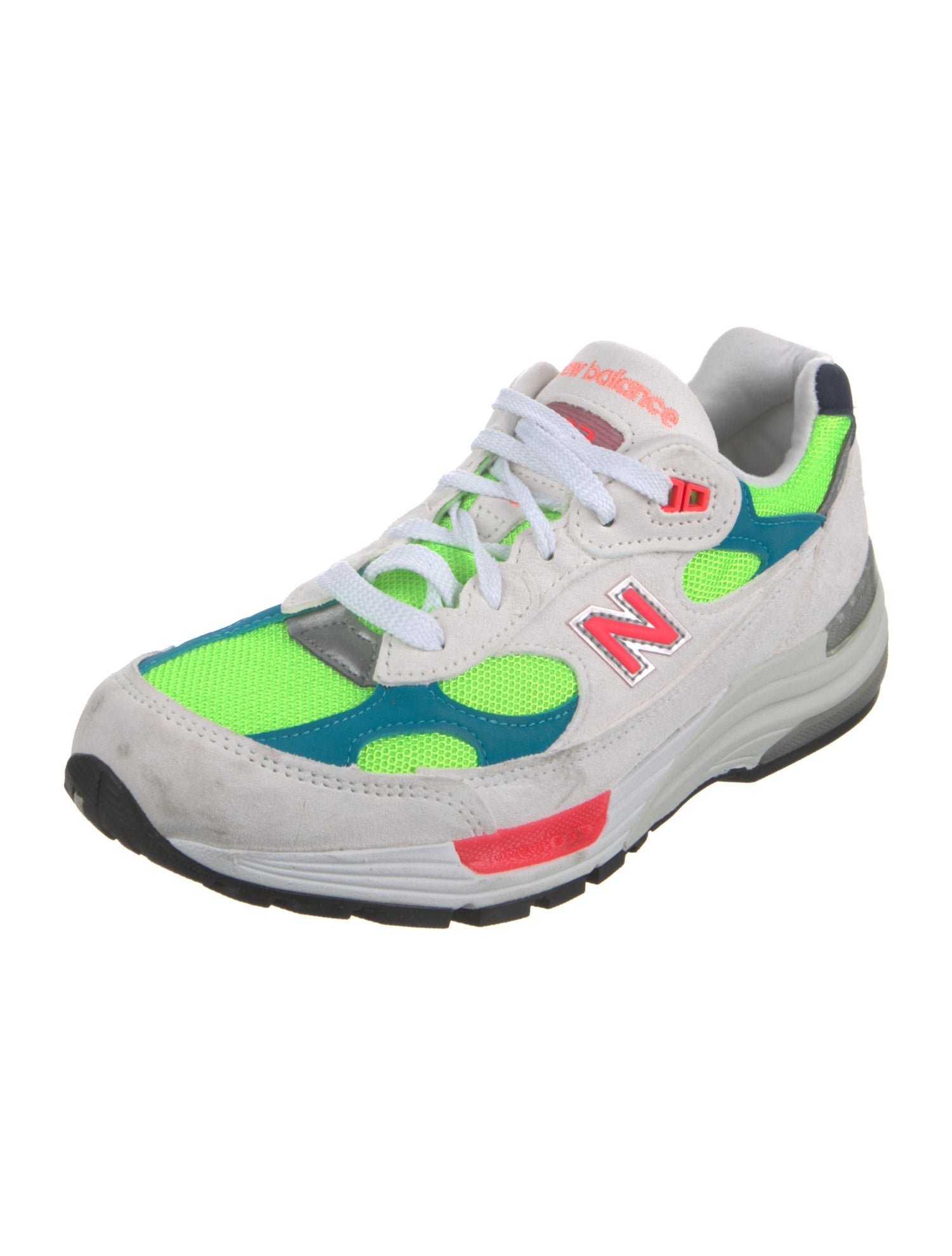 New Balance Suede Printed Athletic Sneakers