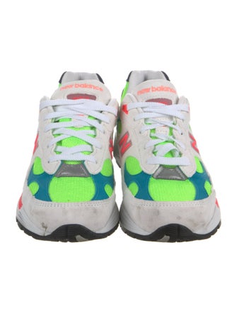 New Balance Suede Printed Athletic Sneakers
