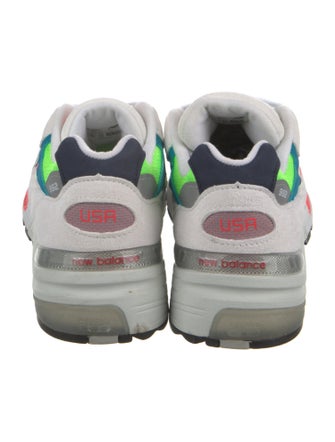 New Balance Suede Printed Athletic Sneakers