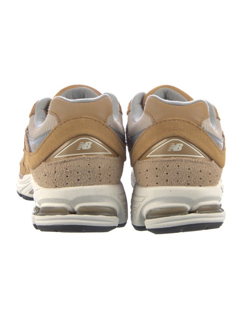 New Balance Suede Colorblock Pattern Athletic Sneakers