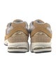 New Balance Suede Colorblock Pattern Athletic Sneakers