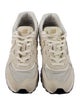 New Balance Suede Leather Trim Embellishment Chunky Sneakers