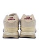 New Balance Suede Leather Trim Embellishment Chunky Sneakers