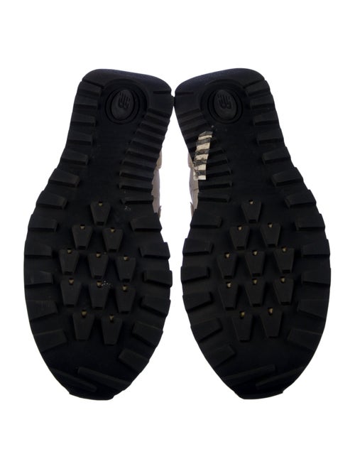 New Balance Suede Leather Trim Embellishment Chunky Sneakers