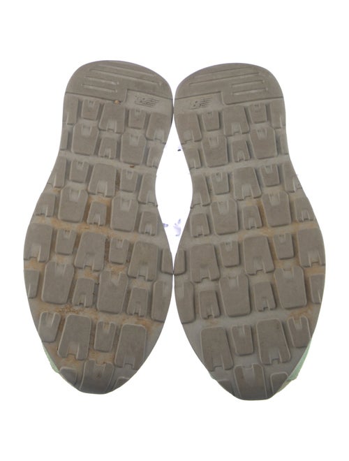 New Balance Suede Colorblock Pattern Athletic Sneakers