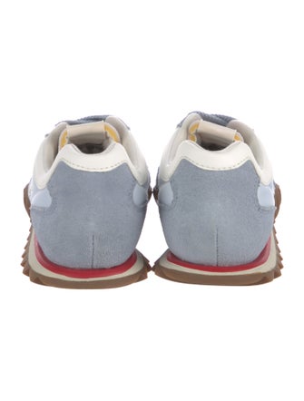 New Balance Nylon Colorblock Pattern Sneakers