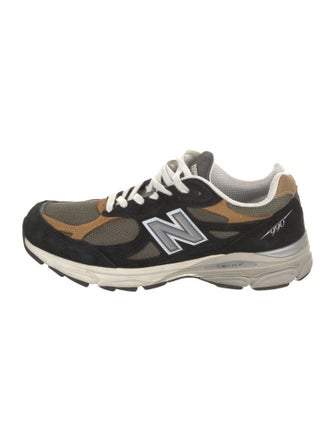New Balance Suede Printed Athletic Sneakers