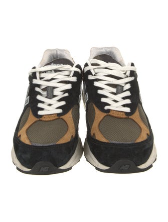 New Balance Suede Printed Athletic Sneakers